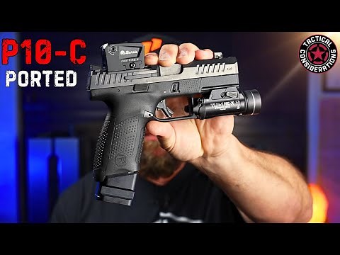 Possibly Best Ported Pistol For The Money! CZ P10C Compensated