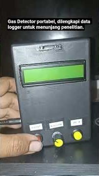 DIY Gas Detector LPG/CNG/Butane.#arduinoproject #gasdetector #MQ2sensor