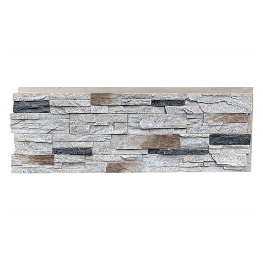 Reviews for NextStone Country Ledgestone 43.5 in. W x 15.5 in. L Dover White Faux Stone Panel Siding | Pg 1 - The Home Depot