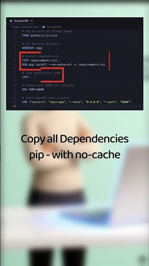 Dockerizing FastAPI for Cloud Run Deployment #fastapi #docker #cloudrun #googlecloud #serverless