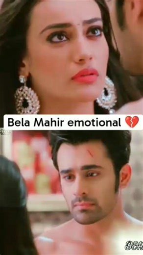 Bela Mahir emotional scene 🥺💔 #naagin #sadstatus #tranding #naagmani
