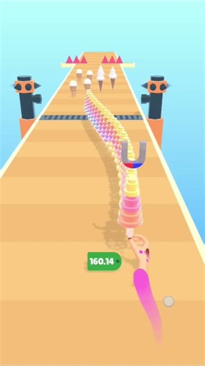 popsicle stack level 1414#asmrsounds#short charlet indino