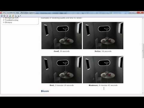 PhotoView 360 Training: Render Quality Settings