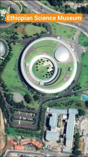 Ethiopia’s Futuristic Science Museum — A Landmark of Innovation 🇪🇹✨ #drone #architecture