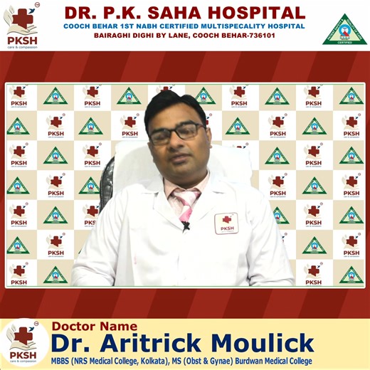 1.6K views · 20 reactions | Cervical Cancer Awareness Month. Early detection saves lives. Dr. Aritrick Moulick (Consultant Obstetrician & Gynaecologist), shares key messages on prevention, screening, and HPV vaccination. Act early. Stay protected. #CervicalCancerAwareness #EarlyDetection #WomenHealth #HPVVaccination #DrAritrickMoulick | Dr P K Saha Hospital , Coochbehar, India | Facebook