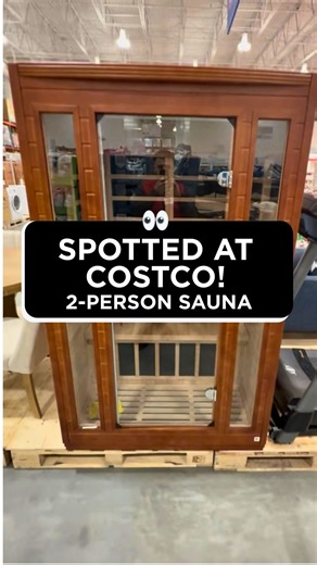 Check out the Dynamic Saunas San Marino 2-person infrared sauna! 🧖 • 6 heating panels • 2 speakers with aux connection • Canadian-certified reforested hemlock Available online at Costco.ca Itm. 1103814 📍 Display spotted at Costco Barrhaven and Costco Sherbrooke | Costco Wholesale Canada
