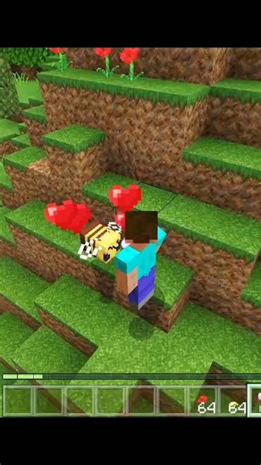 What is a Minecraft bee like?