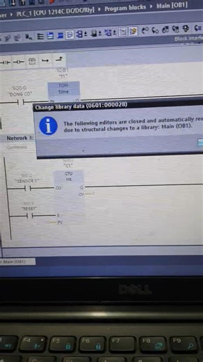 Đổi mã PLC bị lỗi các khối. Chọn Complie để hết lỗi ! | Đào Tạo Tự Động Châu Thịnh Tech Biên Hòa