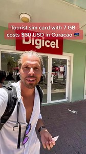 1.1K views · 30 reactions | Buying a prepaid sim card for tourists in Curacao is expensive! It will cost you $30 USD to stay connected and you get 7 GB data for 7 days! #curacao #korsou #curacao #curacaotiktok #curacao❤️ | Traveltomtom | Facebook