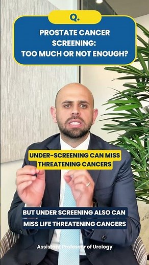 Prostate cancer screening: Too much or not enough?
