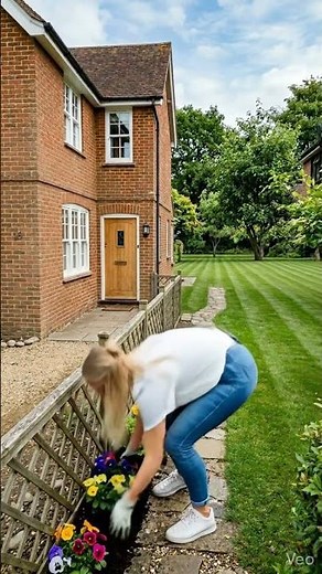 Creating an English Cottage Garden in an Empty Backyard #gardendelight