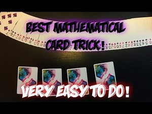 1.1K views | EASIEST Mathematical Card Trick Awesome Card Trick Performance And Tutorial_ If you want to learn magic tricks, then click on this link : https://linktr.ee/magicss #balltricks #magic #moment #foryou #magictrick #tutorial #tiktok #foryou #magician #tutorial #showtime #havingfun #viral #reelsviral #viralreels #trending #trendingreels #amazonprime | Magic Tricks | Facebook