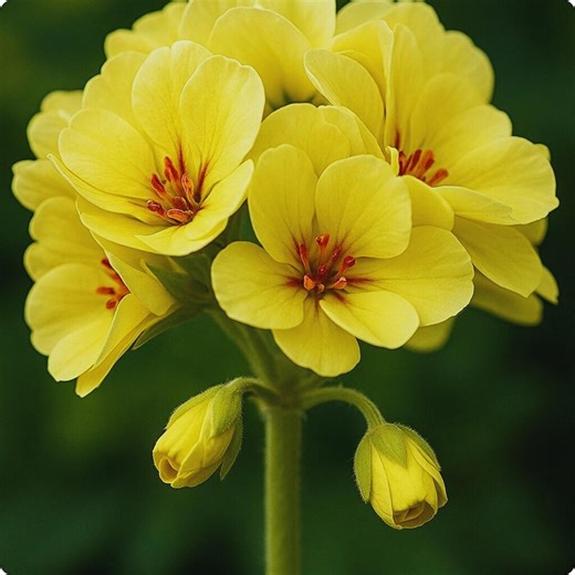10 Yellow Geranium Seeds | Perennial Blooming Flowers | Rare Garden Flower Seeds - Etsy
