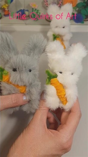 How to make a pipe cleaner bunny