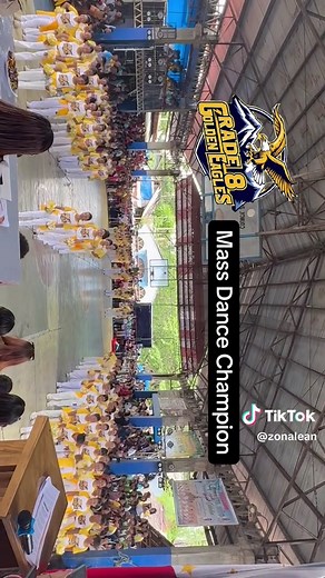 Mass Demonstration Champion (Grade 8 Golden Eagles) #foundationday #massdance #massdemo #students #highschool #foryou #xybca