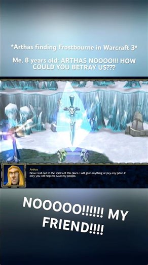 Arthas how could you #warcraft3 #warcraft #betrayal
