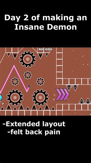 Making an Insane Demon #geometrydash #gdupdate #creator