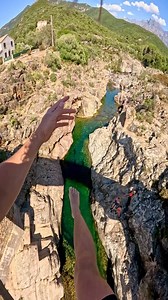 24M views · 341K reactions | Precision Jump  Shot on @goprode @gopro #goprohero12 #travel #world #fear #nature #summer #river #water #cool #photography #travelphotography #sport #outdoor #jump #stream #fearless #adrenaline #location #lifestyle #vacation | Osama | Facebook