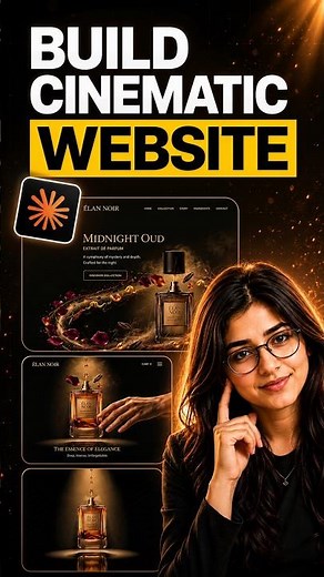 Build Cinematic Animated Website With FREE AI | Claude Ai #shorts