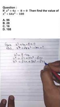 😱 Solve this Complex Algebra Expression in 5 Seconds! | SSC CGL & CHSL #shorts