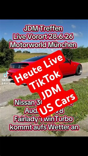 JDM US Cars Event Heute ab 10 Uhr Live Vorort 28.6.26 Motorworld München #jdm #azspeedperformance