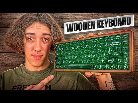 The Wood Keyboard - Womier WD75 Review