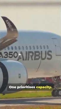 B777x Vs A350-1000 #boeing777x #airbusa350 #aviation