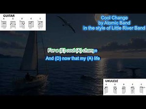 Cool Change (No Capo) in the style of Little River Band play along with scrolling chords and lyrics