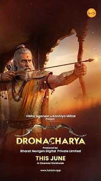 Dronacharya - Official Trailer | India's First AI Vedic History Film #dronacharyathemovie #aifilm
