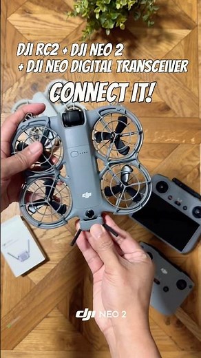 DJI Neo 2 Digital Transceiver | Pair with RC2, N3! #shorts #djineo2 #youtuber