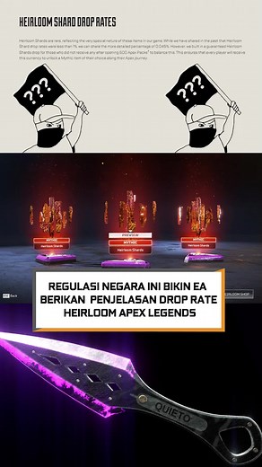 Unlocking Heirloom Drop Rate in Apex Legends