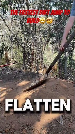 How to build a mtb dirt jump in 5 minutes