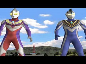 Ultraman Tiga Sky & Ultraman Agul v2 TAG Team Mode ★Play ウルトラマン FE3