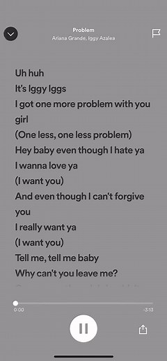 One Less Problem Lyrics - 1.2x (Part 194)