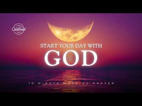 Morning Prayer | Stop Striving & Start Your Day With God