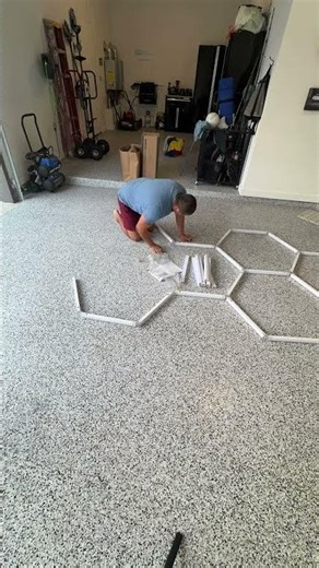 Hexagon light install