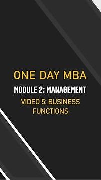 What are the Business Functions?