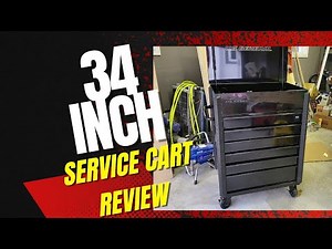 Harbor Freight US General 34" Full Bank Tool Cart