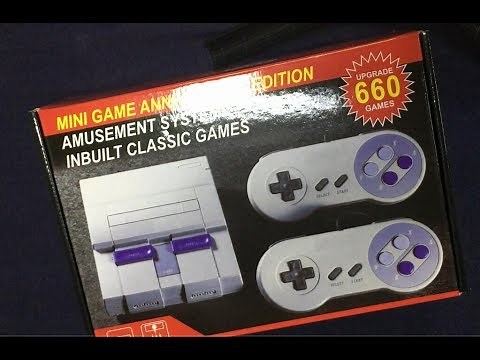 Super Classic SFC TV Mini Game Consoles For 660 SFC NES SNES Games Console