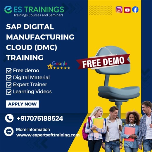 🚀 SAP Digital Manufacturing Cloud (DMC) Training#expertsofttraining