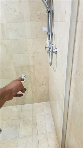 semi frameless slider shower screen #home #interiordesign #SHOWERSCREEN #homedecor
