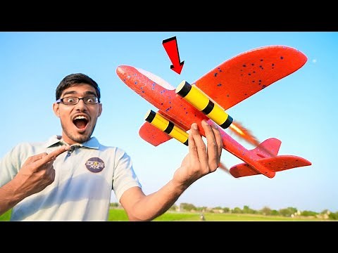 We Made Fuel Powered Mini Airplane | हवाई जहाज में लगाया इंजन | Will It Fly?