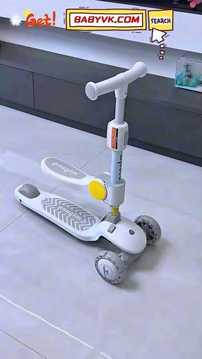 Toddler Scooter: Safe Ride to Develop Coordination & Confidence #BabyActive #BabyPlaytime