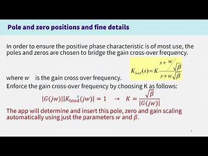 Control101 MATLAB toolbox 15: Lead compensator design using frequency domain methods