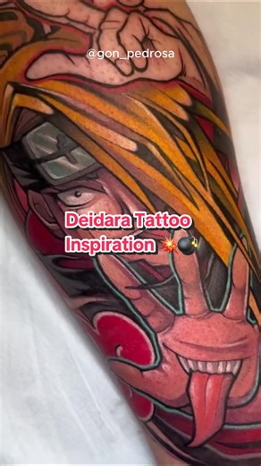 Deidara Tattoo Inspiration: Art That Detonates