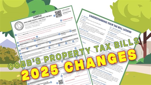 Questions about your 2025 Property Tax Bill? Your Cobb County Tax Commissioner, Carla Jackson, is here to go over a few key points that will help you understand your 2025 Property Tax Bill. Visit our website at www.CobbTax.gov for more information! #cobbcounty #marietta #kennesaw #acworth #austell #mableton #powdersprings #smyrnaga *The Tax Commissioner’s Office is responsible for billing, collecting, and disbursing ad valorem taxes, as well as administering homestead exemptions. | Cobb County G