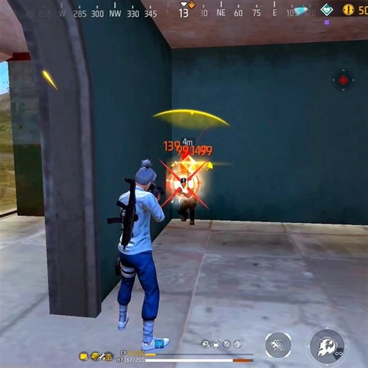 Boom Bodyshot 😂 #freefire #shorts #satvik
