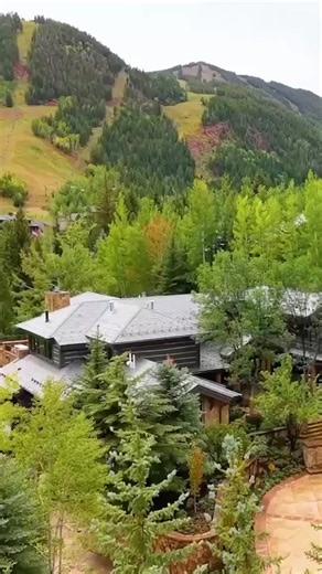 This rare Aspen compound offers a towering great room, ski-in access and creekside patios, creating a mountain retreat built for entertaining and ultimate privacy. Extraordinary property of the day represented by Terry Rogers and Greg Didier of Aspen Snowmass Sotheby's International Realty. #aspen #luxuryhomes #aspenrealestate #sothebysrealty