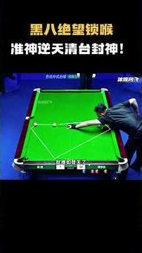 Shrimp Brother's Black Eight-Ball Lockdown: The Prodigy Performs a Godlike Clearance #Billiards #...