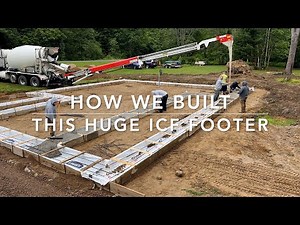 FOOTERS FOR ICF FOUNDATION.